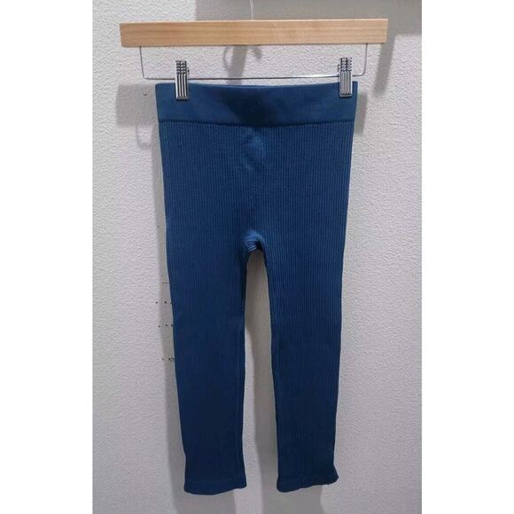 Intimately Free People‎ Womens Capri Leggings Size XS/S Teal Seamless New - Picture 3 of 5